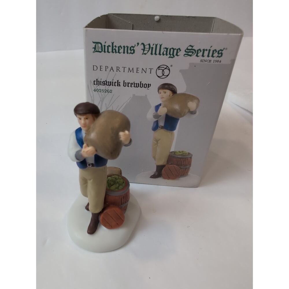 Dept 56 Dickens Village Chiswick Brewboy #4025262 Christmas Accessory Figure